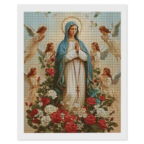 Hyupuanj Diamond Painting Erwachsene Jungfrau Engel, 5D Diamant Painting Bilder, DIY Diamanten Stickerei Mosaikherstellung Bastelset Geeignet Als Geschenk, Als Home Wanddekorationen 35x50cm r-678 Hyupuanj Diamond Painting Erwachsene Jungfrau Engel, 5D Diamant Painting Bilder, DIY Diamanten Stickerei Mosaikherstellung Bastelset Geeignet Als Geschenk, Als Home Wanddekorationen 35x50cm r-678 von Hyupuanj