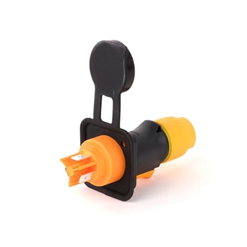 Hyuwdai 10 x 3-poliger wasserdichter Verriegelungskabelstecker weibliches Gehäuse NAC3MPX oder NAC3MX-W + NAC3FPX + Stecker NAC3FX-W (10 x E1006F-Eingang) von Hyuwdai