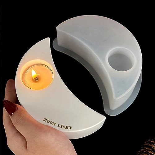 HyzaPhix Kerzenhalter Silikonform Teelichthalter Beton Gießform Kerzenständer Epoxidharz Formen Resin Gussformen für DIY Mond Desktop Dekoration HyzaPhix Kerzenhalter Silikonform Teelichthalter Beton Gießform Kerzenständer Epoxidharz Formen Resin Gussformen für DIY Mond Desktop Dekoration von HyzaPhix