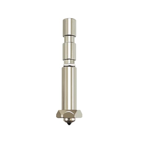 HzdaDeve 0.4MM Integrierte gehärtete Stahldüsen für Kobra 3 Max Combo Quick-Swap High Flow High Speed Kehlrohrdüsen Druckkopfextruder Kit Hot End für Anycubic Kobra 3 Max Combo Drucker von HzdaDeve