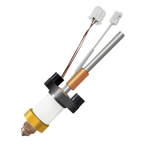 HzdaDeve Keramik Hotend Kit Hot End Hohe Wärmeleitfähigkeit Druckkopf Hohe Temperatur Heizpatrone Heizkörper Block Kühlkörper Silikon Abdeckung High Flow Düse für K1C HzdaDeve Keramik Hotend Kit Hot End Hohe Wärmeleitfähigkeit Druckkopf Hohe Temperatur Heizpatrone Heizkörper Block Kühlkörper Silikon Abdeckung High Flow Düse für K1C von HzdaDeve