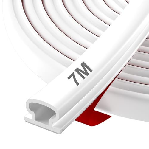 Selbstklebende Türdichtung Gummidichtung für Fenster & Türen – Zugluftstopper, Lärmschutz, Energieeffizienz, Wetterfest, Perfekt für Wohnung, Haus, Büro, Innenräume by Hzetuu von Hzetuu