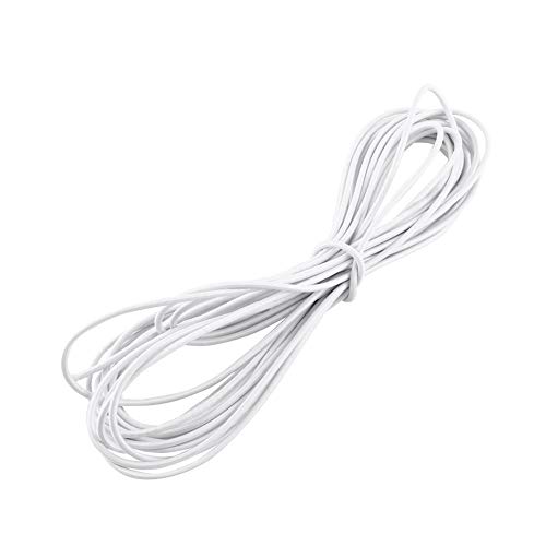 10 Meter Starke Elastische Bungee Seil Schock Cord Stretch String Binden DIY Handwerk Schmuck Machen(Weiß) von Hztyyier