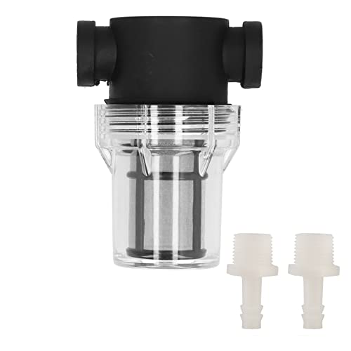 3/8 Inline-Wasserfilter, Inline-Bierfilter Heimbrauenschlauch Barb Inline-Sieb 150 Mikron 100 Mesh Wasser- und Bierfilterung von Hztyyier