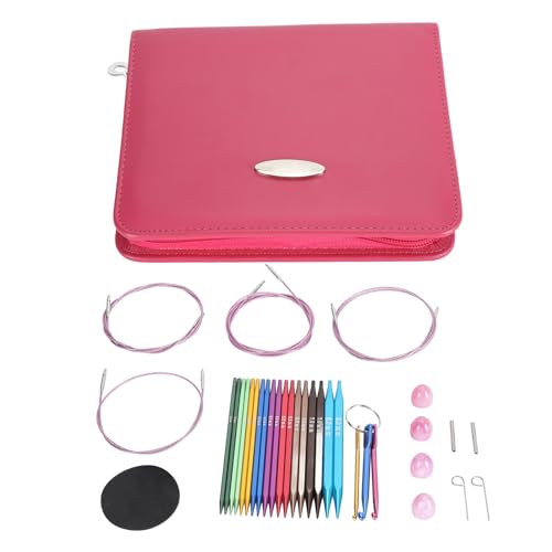 9 Paar Quadratische Rundstricknadeln Im Set, Flexible Kabel, Einfache Verbindung, Transparente Größe für Bequemes Stricken den Ganzen Tag 9 Paar Quadratische Rundstricknadeln Im Set, Flexible Kabel, Einfache Verbindung, Transparente Größe für Bequemes Stricken den Ganzen Tag von Hztyyier
