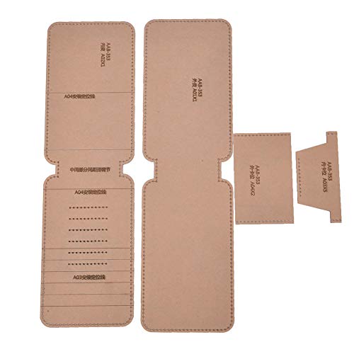 Acrylmappen Schablonen Lederhandwerk DIY Werkzeug klares Acrylhandbuch Handy Geldbeutel Schablone AAB 353 von Hztyyier