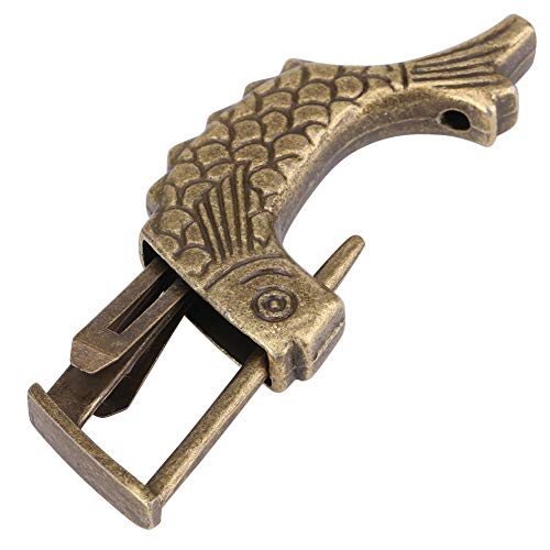 Antikes Schloss, Bronze Vorhängeschloss Schönes für Schmuckschatulle für Schublade Antikes Schloss, Bronze Vorhängeschloss Schönes für Schmuckschatulle für Schublade von Hztyyier