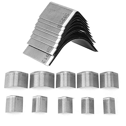 Corner Punch for Leather,10Pcs Eck Kantenschneider Set Leather Edge Trimmer Wallet Gürtelecke Leathercraft Cutter Stanzwerkzeug für Kantenschneider von Hztyyier