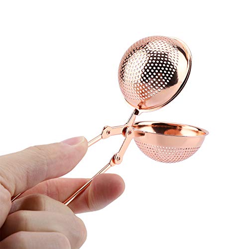 Edelstahl Teezange Sieb für teekocher, Tee siebkugel Tee Infuser Teesieb Wiederverwendbare Loose Leaf Tea Mesh Sieb für Loseblatt Edelstahl Teezange Sieb für teekocher, Tee siebkugel Tee Infuser Teesieb Wiederverwendbare Loose Leaf Tea Mesh Sieb für Loseblatt von Hztyyier