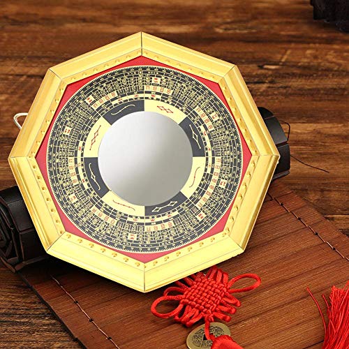 Bagua Mirror, 5.3 Inch Bagua Spiegel Konkav, Glücklicher Chinesischer FengShui Einbuchtung konvexer Bagua Spiegel Taoist Talisman(Konkav) von Hztyyier