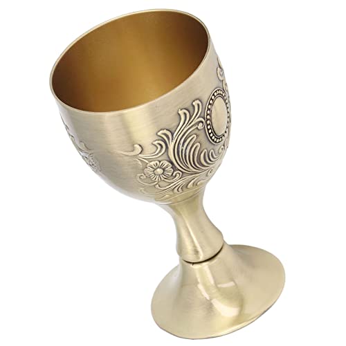 200ml Royal Chalice Cup, 4,41 in Vintage Handgefertigter Gravur Weinkelch für Home Bar Party Gothic Dekoration von Hztyyier