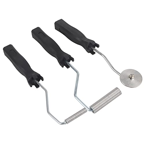 Hztyyier 3 Stücke Fiberglas Roller Tool Kit, Laminierwalzen Set Aluminiumlegierung Werkzeugroller für Bubble Paddle Gerät von Hztyyier