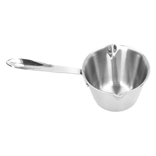Hztyyier 304 Edelstahl Verdickte Butterwärmer -Topf mit 2 Sput (200ML) von Hztyyier