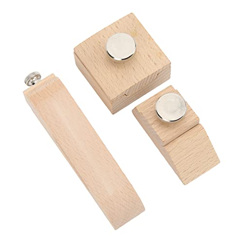 Hztyyier Holz-Schleifpapierblöcke 3-teiliger Holz-Schleifblock Zum Polieren von Innenräumen Formende Schleifblöcke für Holzhandwerk von Hztyyier