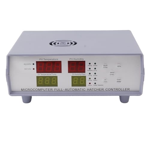 Hztyyier Inkubator-Controller, Brutmaschinen-Temperaturregler für Mini-Zubehör, Inkubator-Temperaturinstrument, Inkubator-Temperatur von Hztyyier
