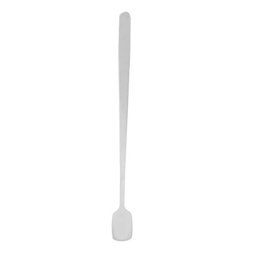 Hztyyier Langstiel Löffel Eistee Löffel Eistee Löffel aus Edelstahl zum Mischen, Rühren von Cocktails, Tee, Kaffee, Milchshake, kaltes Getränk(Quadratischer Löffel) von Hztyyier