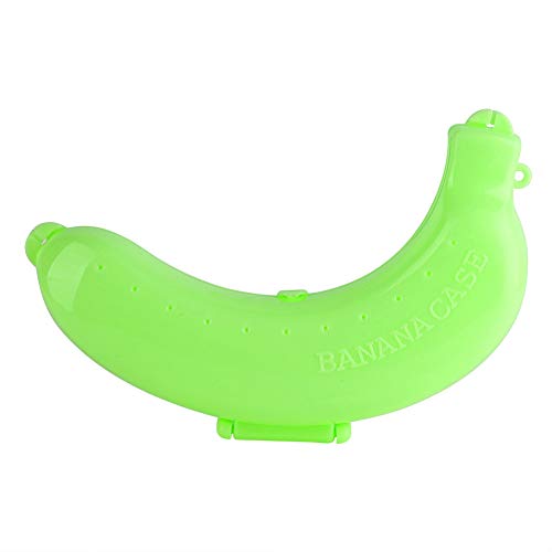 Hztyyier Obst Bananenschutzkastenhalter Fall Mittagessenbehälter - Schützen Sie die Banane vor Schäden, Verhindern Sie Verfälle, für Büro- und Außenaktivitäten (GREEN) von Hztyyier