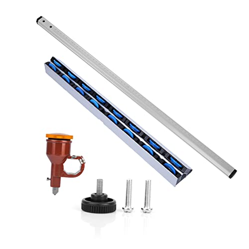 Hztyyier T Typ Push Glass Stripte Cutter Schneidwerkzeug für Glas, Keramikfliesen, Bodenfliesen - Stabiler Halter, Klare Skala von Hztyyier