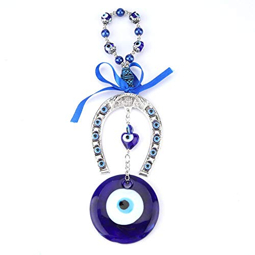 Türkische Auge, Nazar boncuk Blue Evil Eye Bördelt Verzierung Lucky Amulet Blue Glasanhänger für Schutz und Wandbehang Dekor von Hztyyier