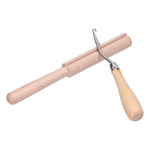 Hztyyier Verriegelungshaken Langlebig Teppich Hooking Mesh für -Teppiche Haushalt Verwenden Echte Edelstahl -Handwerksvorräte für Teppich Making Kit, Latching Hook Canvas von Hztyyier