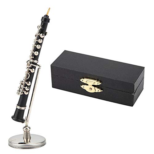 Mini Oboe Modell Musikinstrument Miniatur Dekoration für Zuhause Kaffee Ornament von Hztyyier