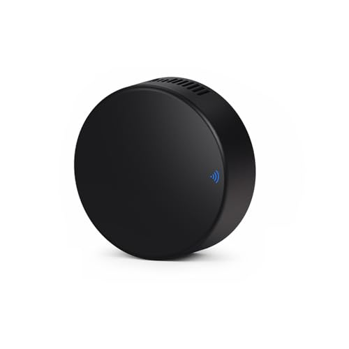 Smart Air Conditioner Controller WiFi Universal Fernbedienung mit Temperaturfeuchtigkeitssensor für TV-AC Lights Lüfter Lüfter Audio-Systeme Echtzeit-Überwachung Timer Smart Air Conditioner Controller WiFi Universal Fernbedienung mit Temperaturfeuchtigkeitssensor für TV-AC Lights Lüfter Lüfter Audio-Systeme Echtzeit-Überwachung Timer von Hztyyier