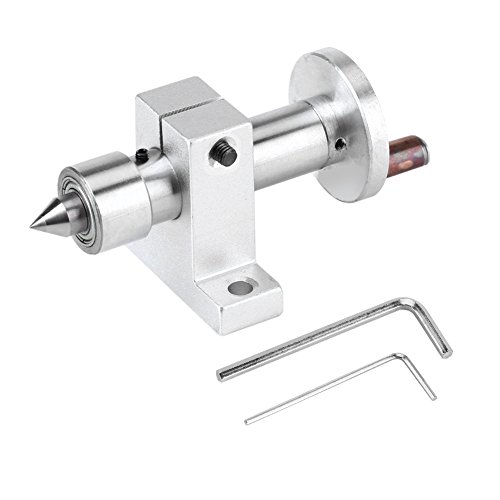 Hztyyier Tragbare Drehmaschine für Holzbearbeitung mit Bohrgriffschlüssel Doppellager für Mini Drehmaschine von Hztyyier