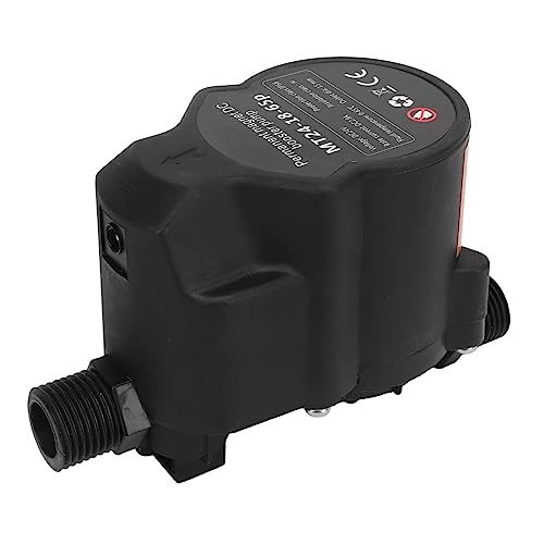 Wasserdruck-Booster-Pumpe, Rotes Kupfer, Dusch-Booster-Pumpe, IP56, DC24V, für Badezimmer (EU-Stecker) von Hztyyier