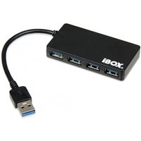 iBox IUH3F56 Schnittstellenhub USB 3.2 Gen 1 (3.1 Gen 1) Type-A 5000 Mbit/s Schwarz von I-BOX