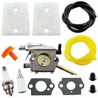 Ulisem Vergaser mit Luftfilter, Zündkerze und Kraftstoffschlauch für Stihl H24D FS48 FS52 FS56 FS62 FS66 FS81 FS86 FS88 FS106 BR400 Walbro WT-45 Ulisem Vergaser mit Luftfilter, Zündkerze und Kraftstoffschlauch für Stihl H24D FS48 FS52 FS56 FS62 FS66 FS81 FS86 FS88 FS106 BR400 Walbro WT-45 von IFLAIR