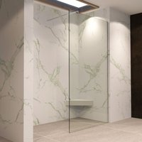 I-flair - Walk In Dusche Duschwand Duschabtrennung Klarglas Edelstahl 70x200cm 10mm W740 von I-FLAIR