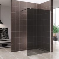 I-flair - Walk In Dusche Duschwand Duschabtrennung Getönt Edelstahl 10mm WG740 170x200 cm von I-FLAIR