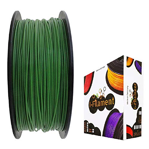 I-Filament 3D-Drucker PET-G 1,75mm 1kg Spule Rolle (Gras Grün) von i-Filament