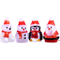 LED-Acryl-Mini-Figur 4er-Set - Mix LED-Acryl-Mini-Figur 4er-Set - Mix von I-Glow