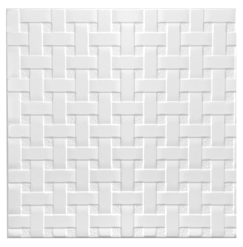 3D Paneele, Polystyrol Paneele, Deckenpaneele, 3D Wandpaneele, Dekoren, Decken - Wandverkleidung, 3mm dick - 50x50cm 20m² - 80 Stück (0864) von I K H E Malarka