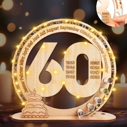 I LOVE MOM 60 Geldgeschenke Geburtstag, Geburtstag Geschenk Frauen & Männer 60 mit LED Lichterkette Ständer, Holz-Schild Gästebuch Geburtstag Deko Personalisierbares Geschenk I LOVE MOM 60 Geldgeschenke Geburtstag, Geburtstag Geschenk Frauen & Männer 60 mit LED Lichterkette Ständer, Holz-Schild Gästebuch Geburtstag Deko Personalisierbares Geschenk von I LOVE MOM