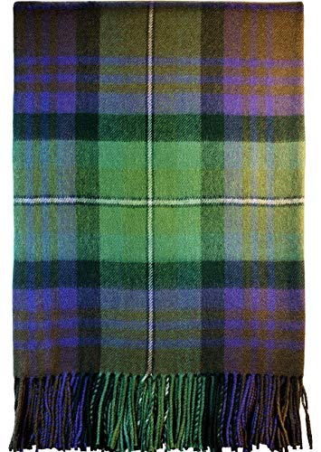 I LUV LTD Luxus Lammwolle Moderne Weiche Decke Isle of Skye Tartan von I LUV LTD