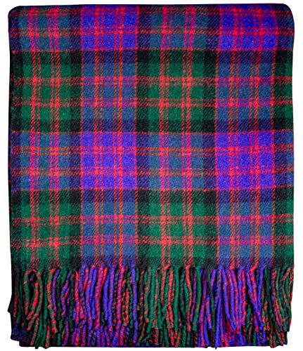 I LUV LTD Tartan Decke Wollmischung Schottisch Macdonald Clan Modern 60 x 72 Zoll von I LUV LTD