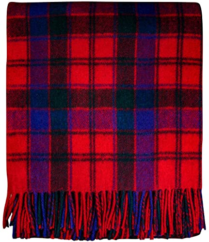 I LUV LTD Tartan Decke Wollmischung Schottisch Robertson Rot 60 x 72 Zoll von I LUV LTD