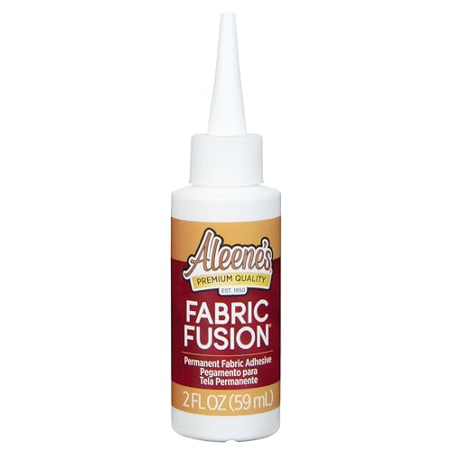 Aleenes, Ilovetocreate 32137 Aleene's Fabric Fusion Permanent Glue 59ml, 13.36 x 3.47 x 3.47 cm, 59 Milliliter, Klar oder transparent von Aleene's