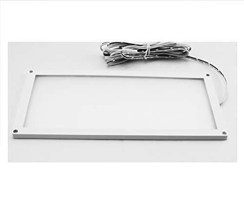 LED Panel mini ultra flach 12V DC Einbauleuchte 6W Unterbauleuchte 200 x 100 x 5 mm Möbeleinbau von I-Lumen