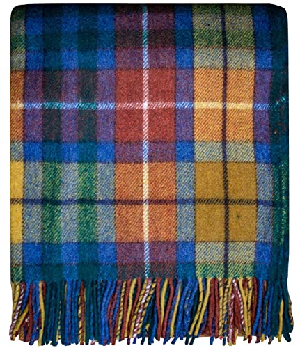 Tartan Decke Wollmischung Schottisch Buchanan Antique 60 x 72 Zoll von I LUV LTD