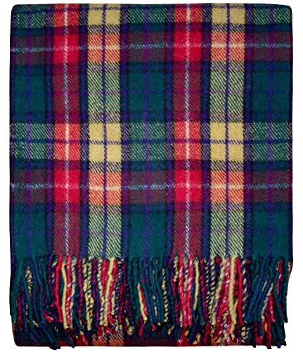 I LUV LTD Tartan Decke Wollmischung Schottisch Buchanan Modern 60 x 72 Zoll von I LUV LTD