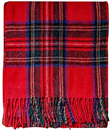 I LUV LTD Tartan Decke Wollmischung Schottisch Royal Stewart Modern 60 x 72 Zoll I LUV LTD Tartan Decke Wollmischung Schottisch Royal Stewart Modern 60 x 72 Zoll von I LUV LTD