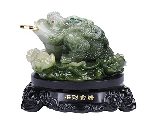 I-MART Feng Shui Money Frosch Statue, zieht Reichtum und Glück, chinesisches Feng Shui Dekor I-MART Feng Shui Money Frosch Statue, zieht Reichtum und Glück, chinesisches Feng Shui Dekor von I-MART