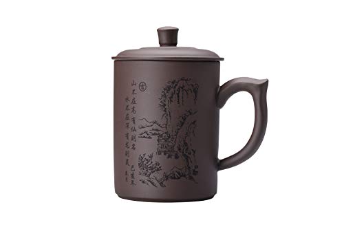 I-MART Teetasse aus Ton, chinesische Kung-Fu-Teetasse, Violett I-MART Teetasse aus Ton, chinesische Kung-Fu-Teetasse, Violett von I-MART