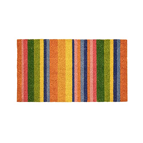 I-TOTAL® - Fußmatte für Hauseingang/Eingangsbereich (Colored Lines) von I-TOTAL