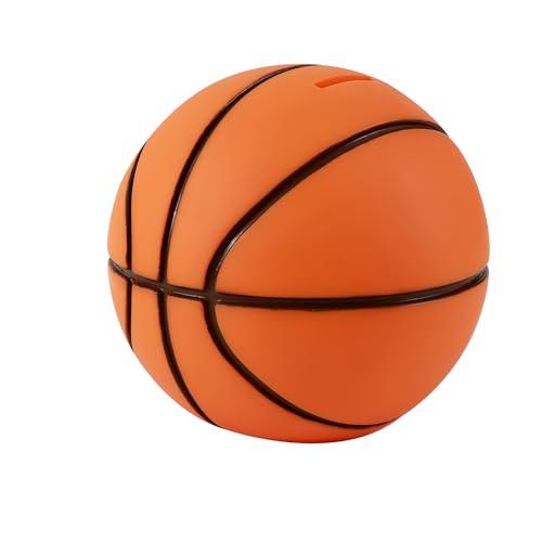 I-TOTAL® - Lustige dekorative Spardose/Münzfach aus robustem Kunststoff (Basketball) von I-TOTAL
