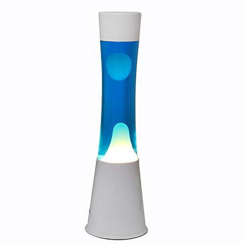 I-TOTAL - Flüssige Lavalampe 40 CM (Blau/Weiß) von I-TOTAL