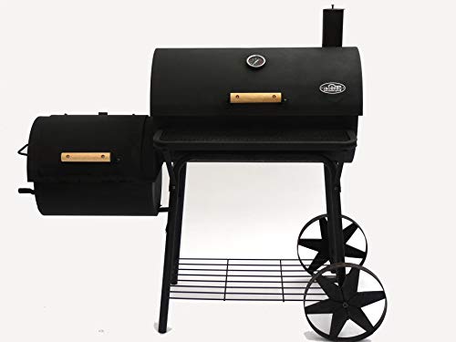 I&O BBQ ® Smoker Grill "Cajun" Pro ; Lokomotive, Kohlegrill von I&O BBQ